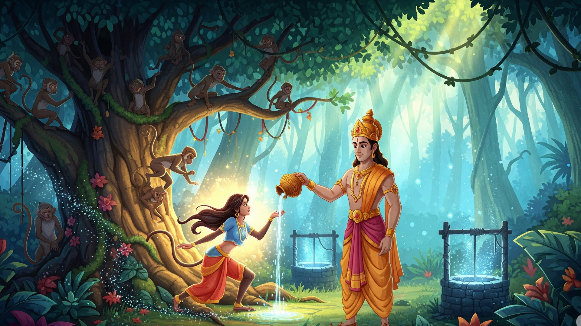 എട്ടാം ശിഷ്യയായ പുഷ്പവതിയുടെ കഥ