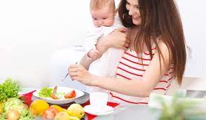 Keep eating foods high in protein and calcium when breastfeeding