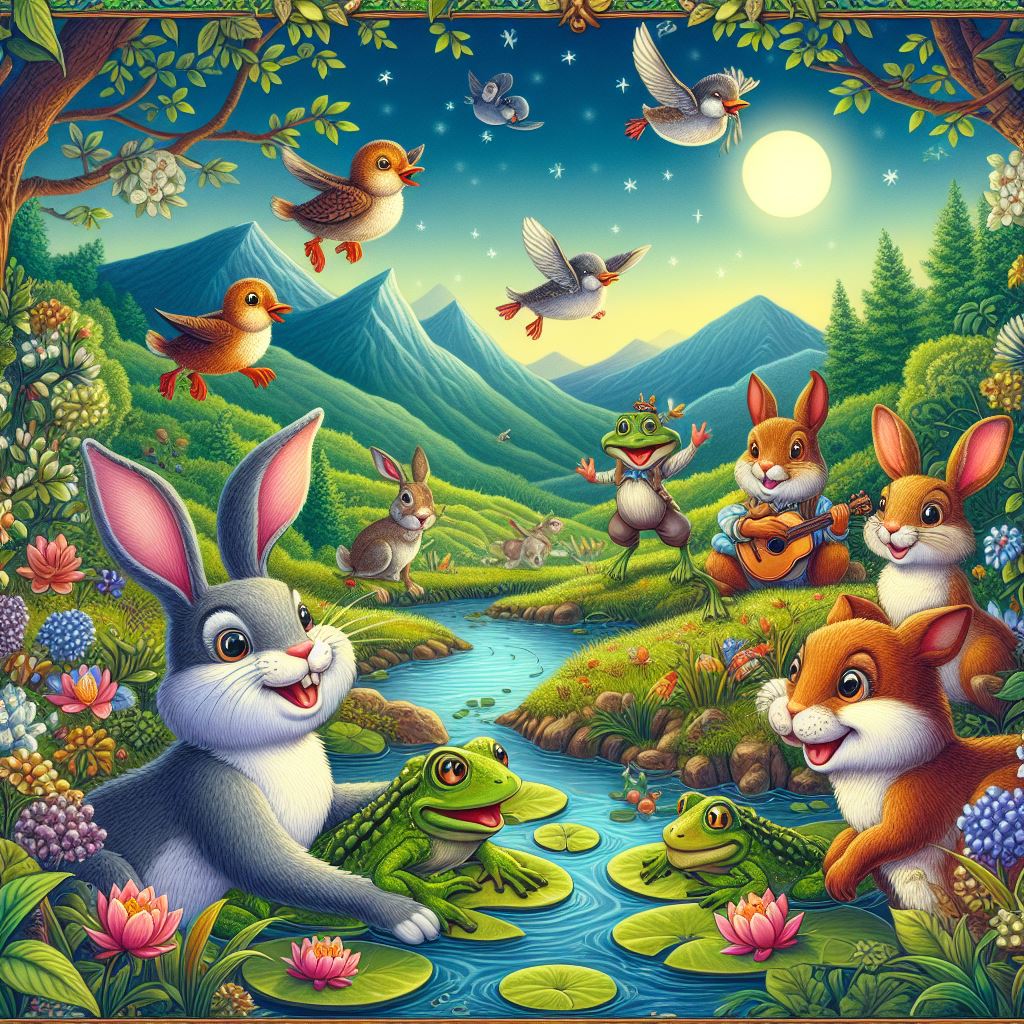 The Hares & the Frogs
