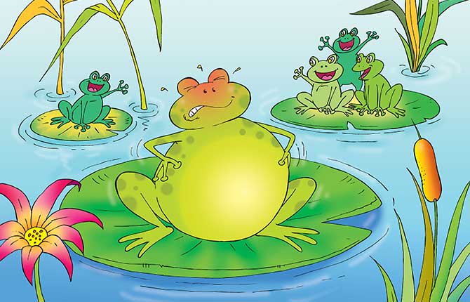 उबलते पानी और मेंढक