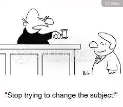 Changing the Subject