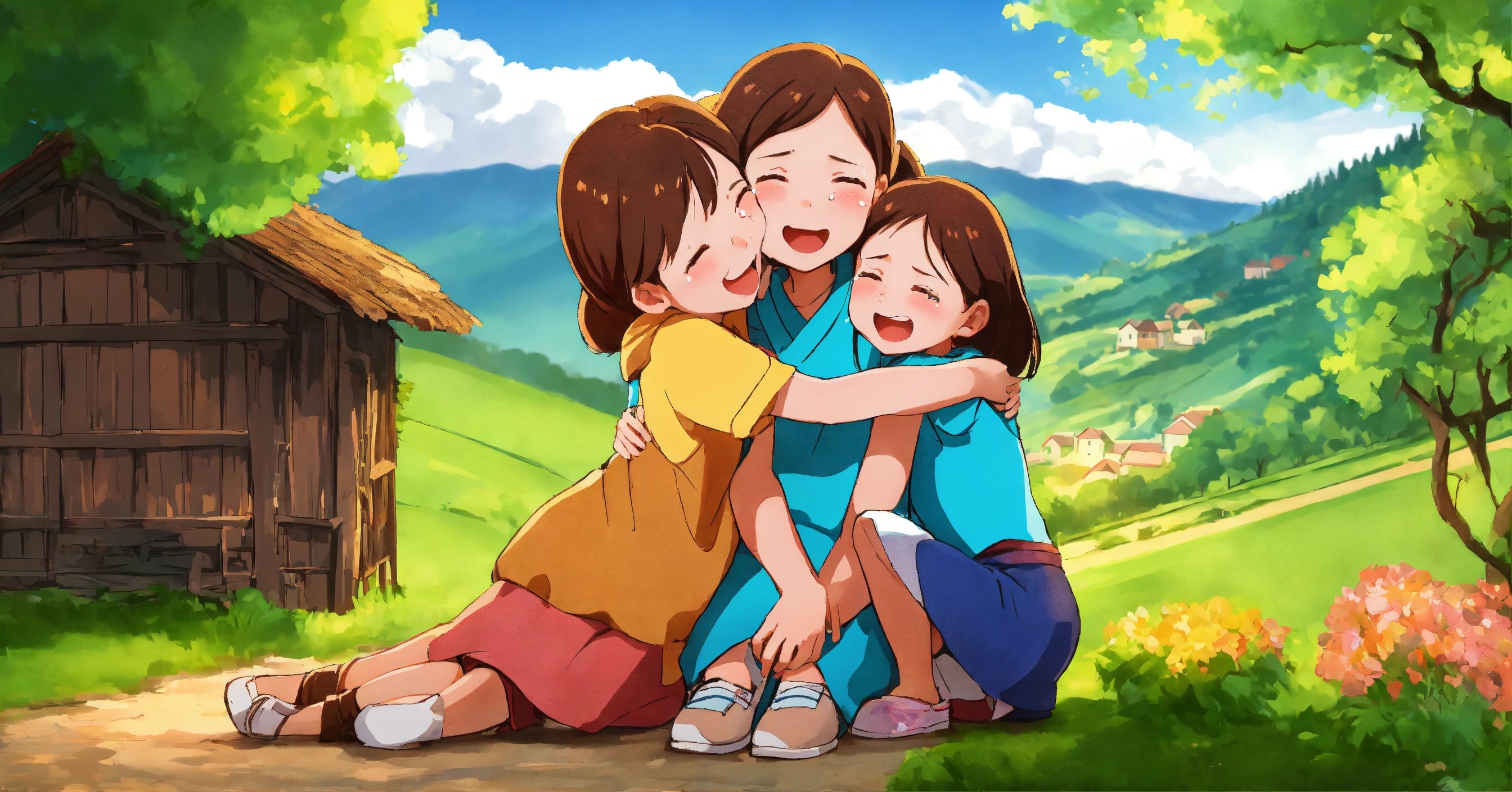 Hugging is