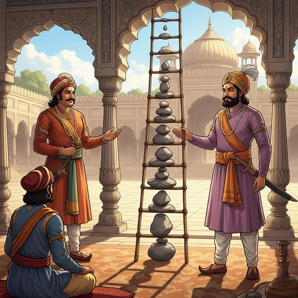 पत्थरों की सीढ़ी