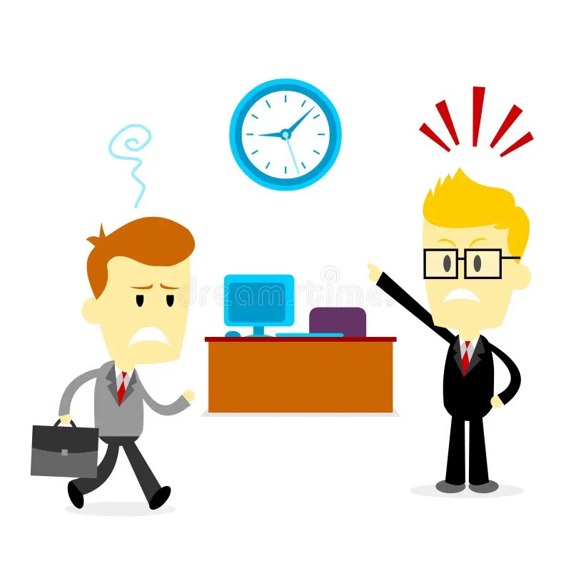 Giving an Excuse for Being Late to Work