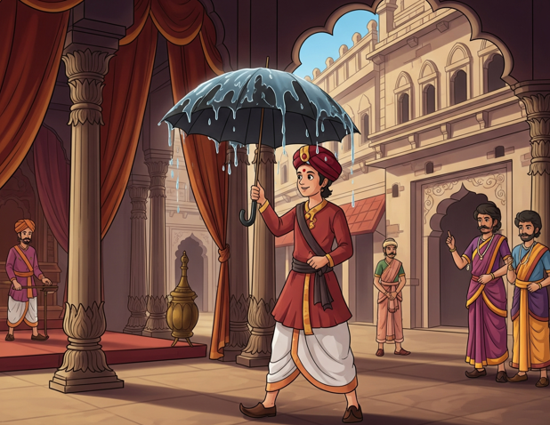 The Wet Umbrella