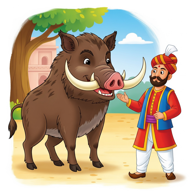 అడవిపంది దంతాలు