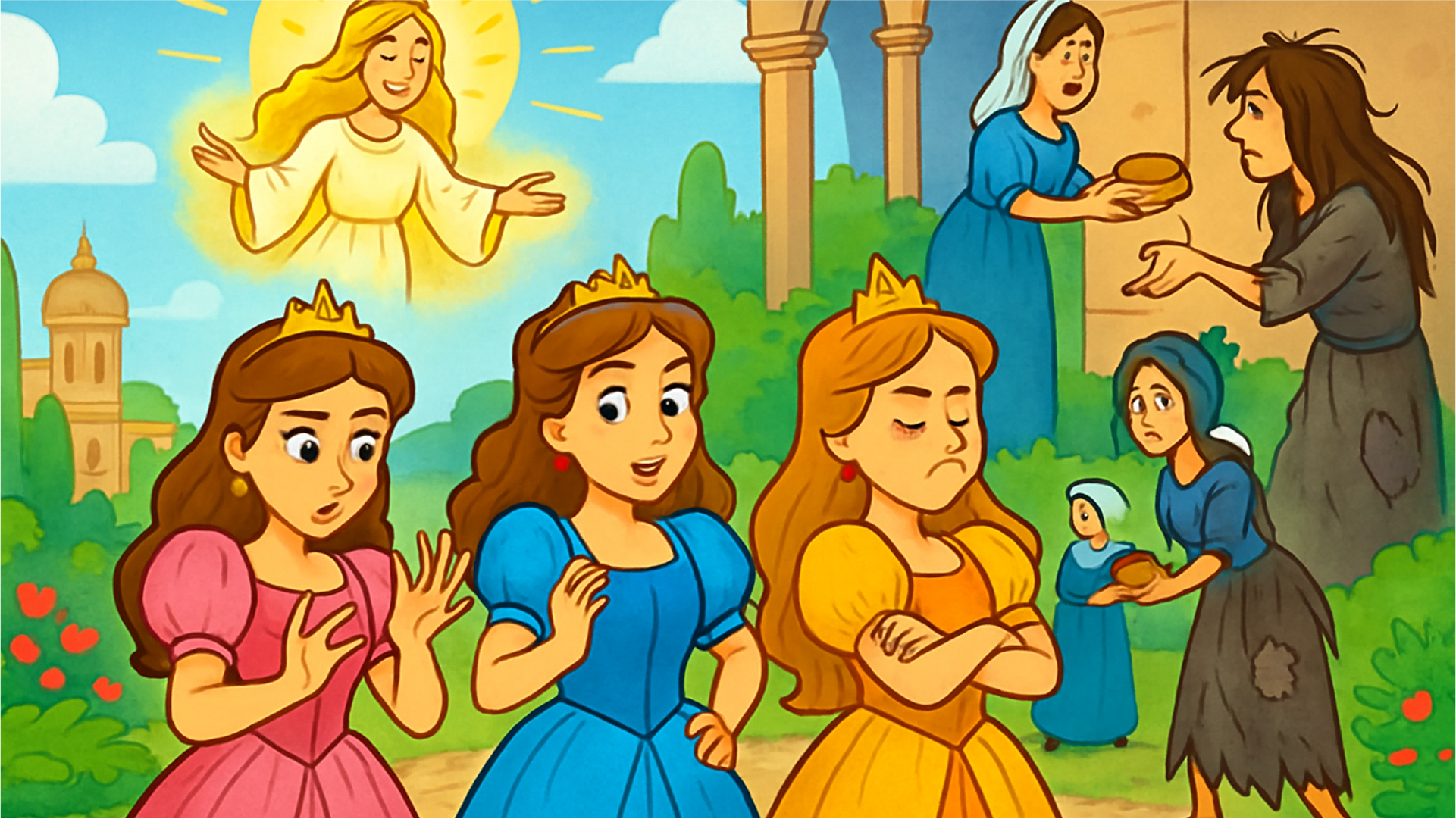 రాజ కుమార్తెలు... దేవకన్య..!