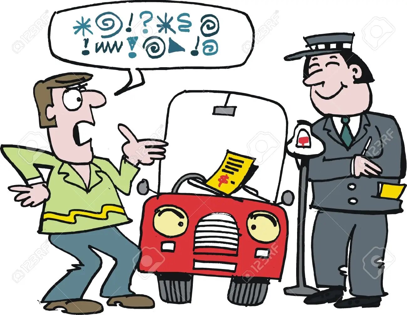 Getting a Parking Ticket