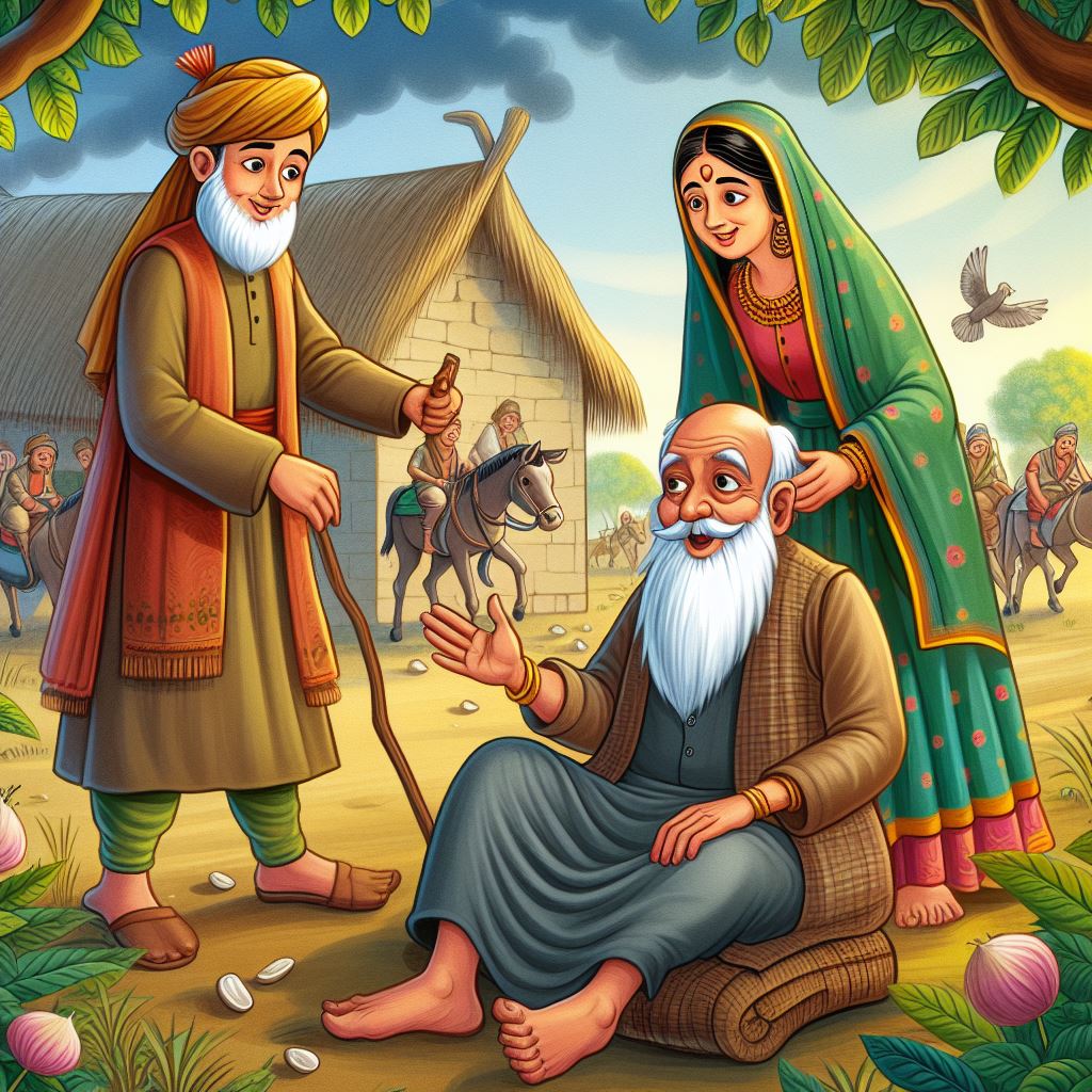 The Old Man, His Young Wife and The Thief