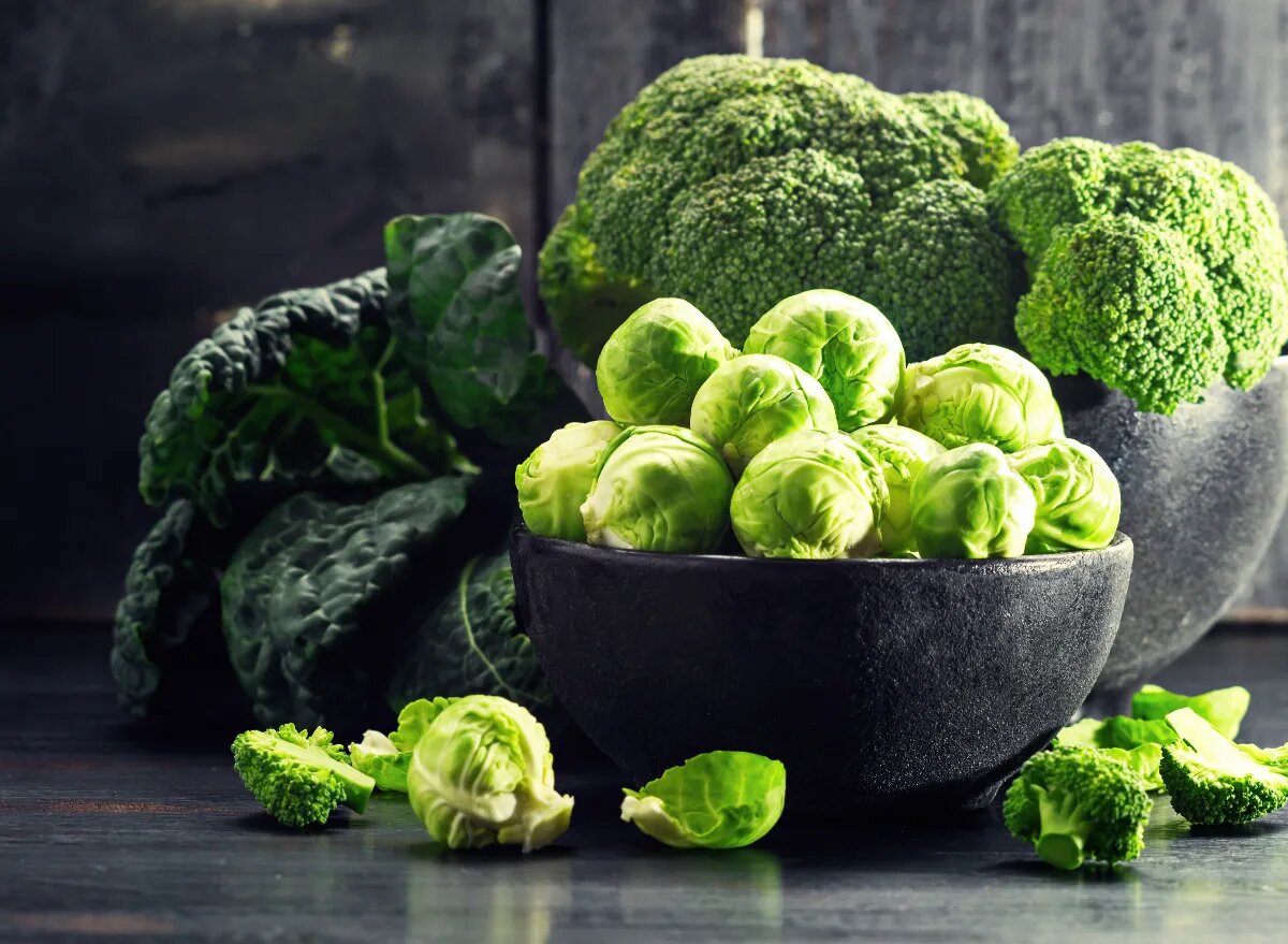 Spinach, Broccoli & Brussels sprouts