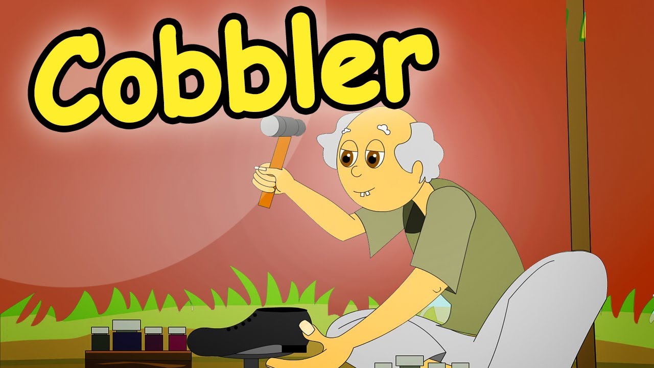 Cobbler, cobbler mend my shoe