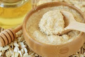 Oatmeal Body Scrub For Glowing Skin