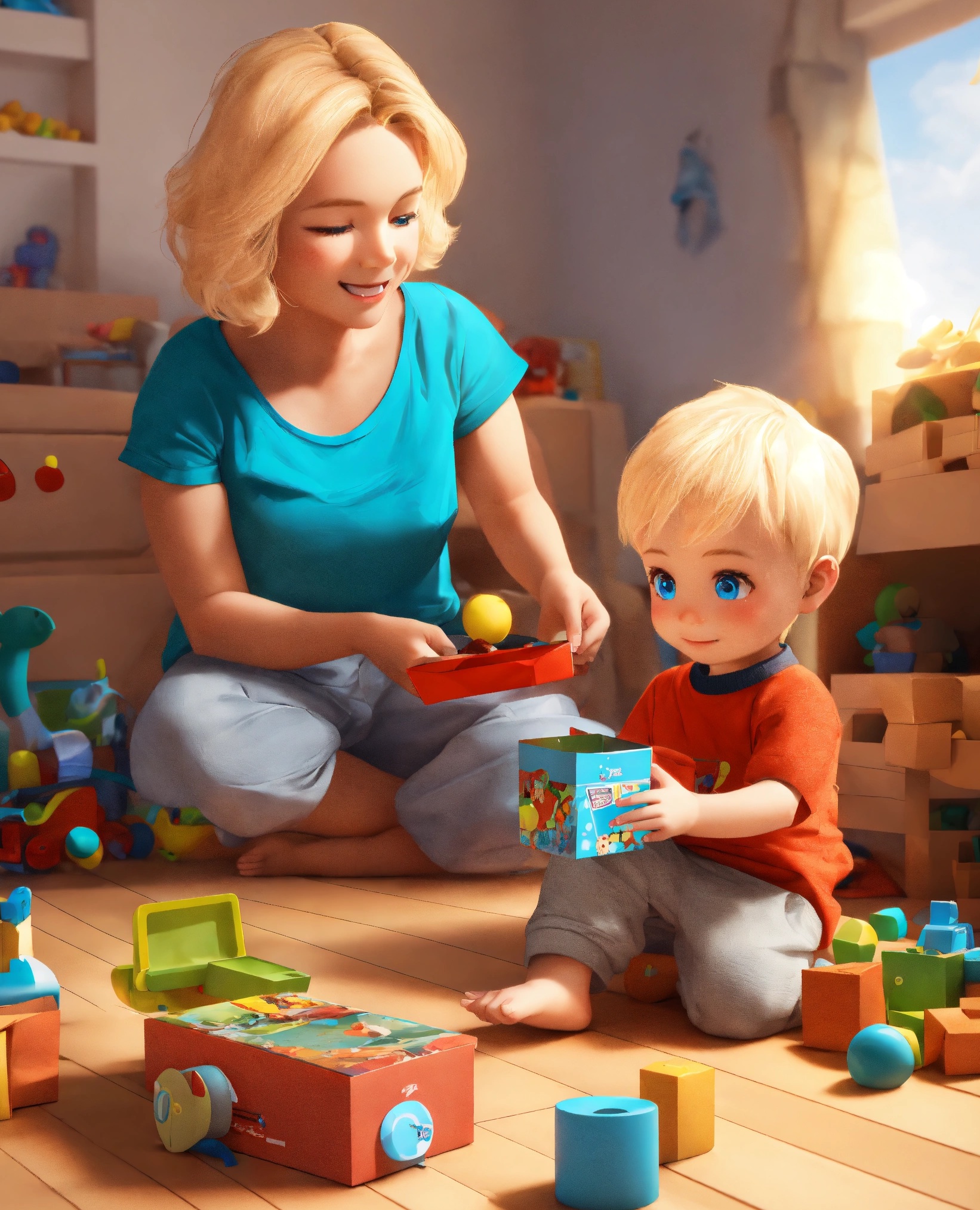 Mother’s Love for a Boy