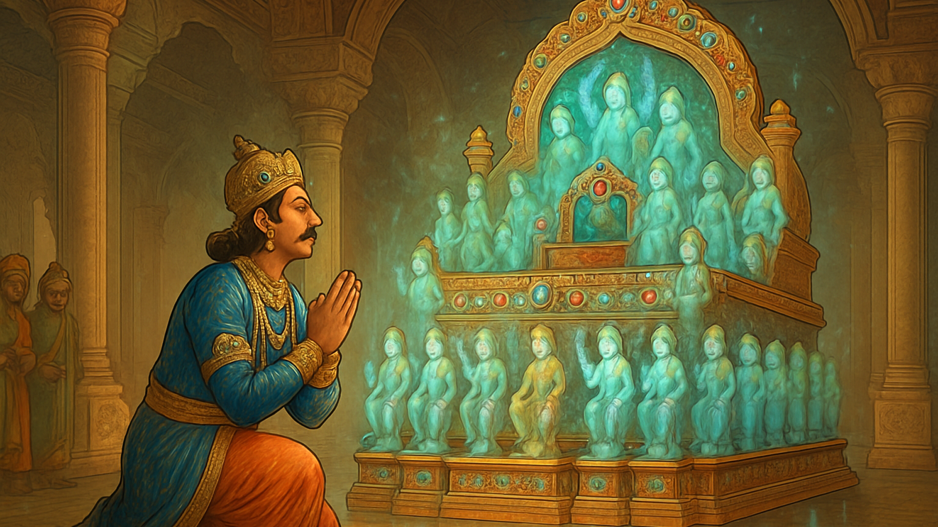 पन्द्रहवीं पुतली सुन्दरवती की कहानी