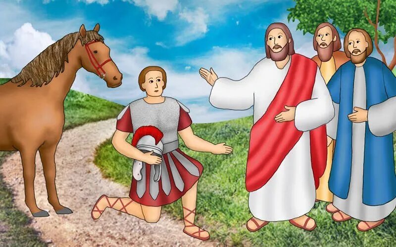 Jesus Heals a Roman Officer's Servant