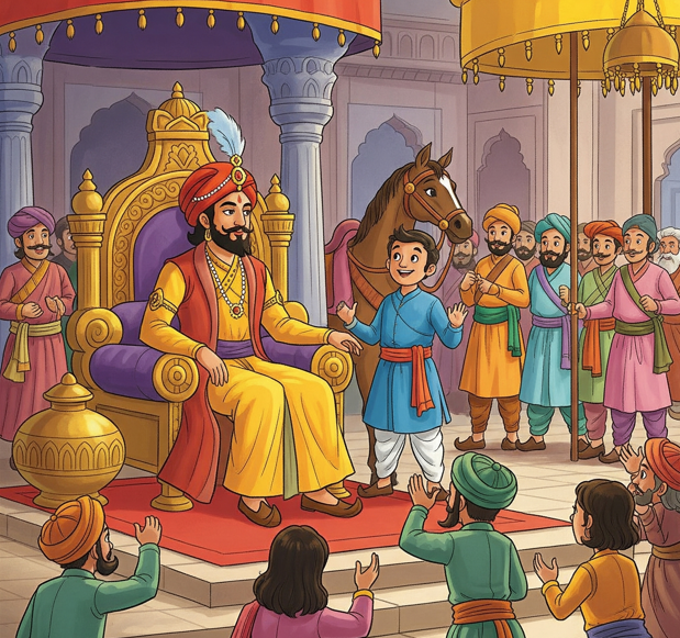 एक-आँख वाला घोड़ा