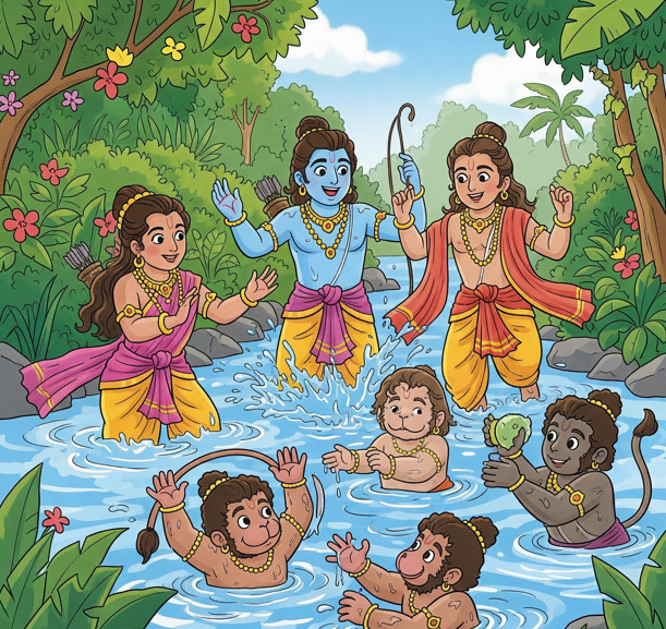 நீர் விளையாட்டுப் படலம்
