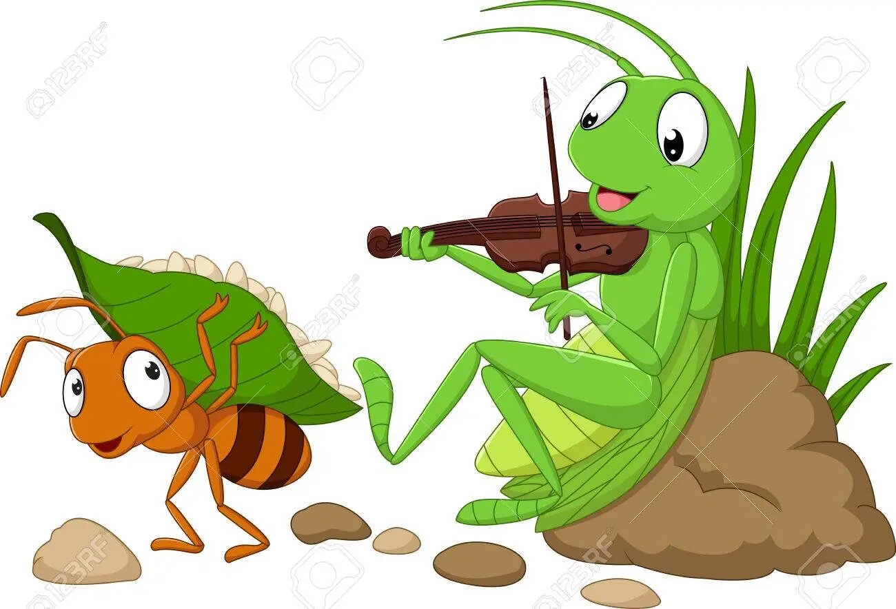 The Ant and the Grasshopper