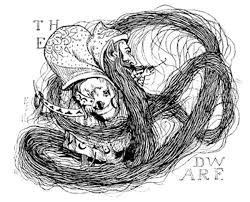 ધ ડ્વાર્ફ લાંબી દાઢી સાથે: