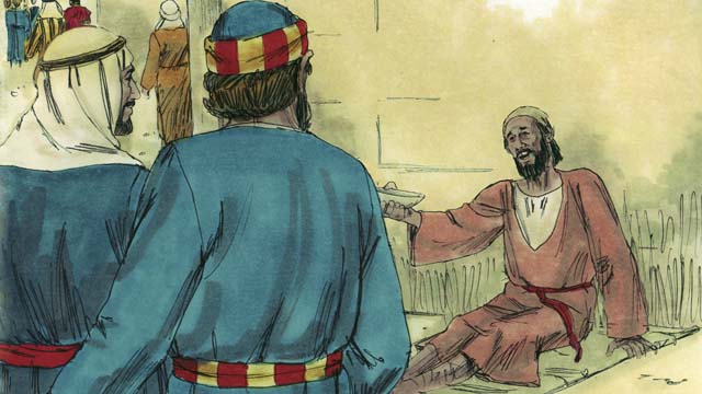 পিতর আর যোহন একটি ভিখারীকে সুস্থ করেন