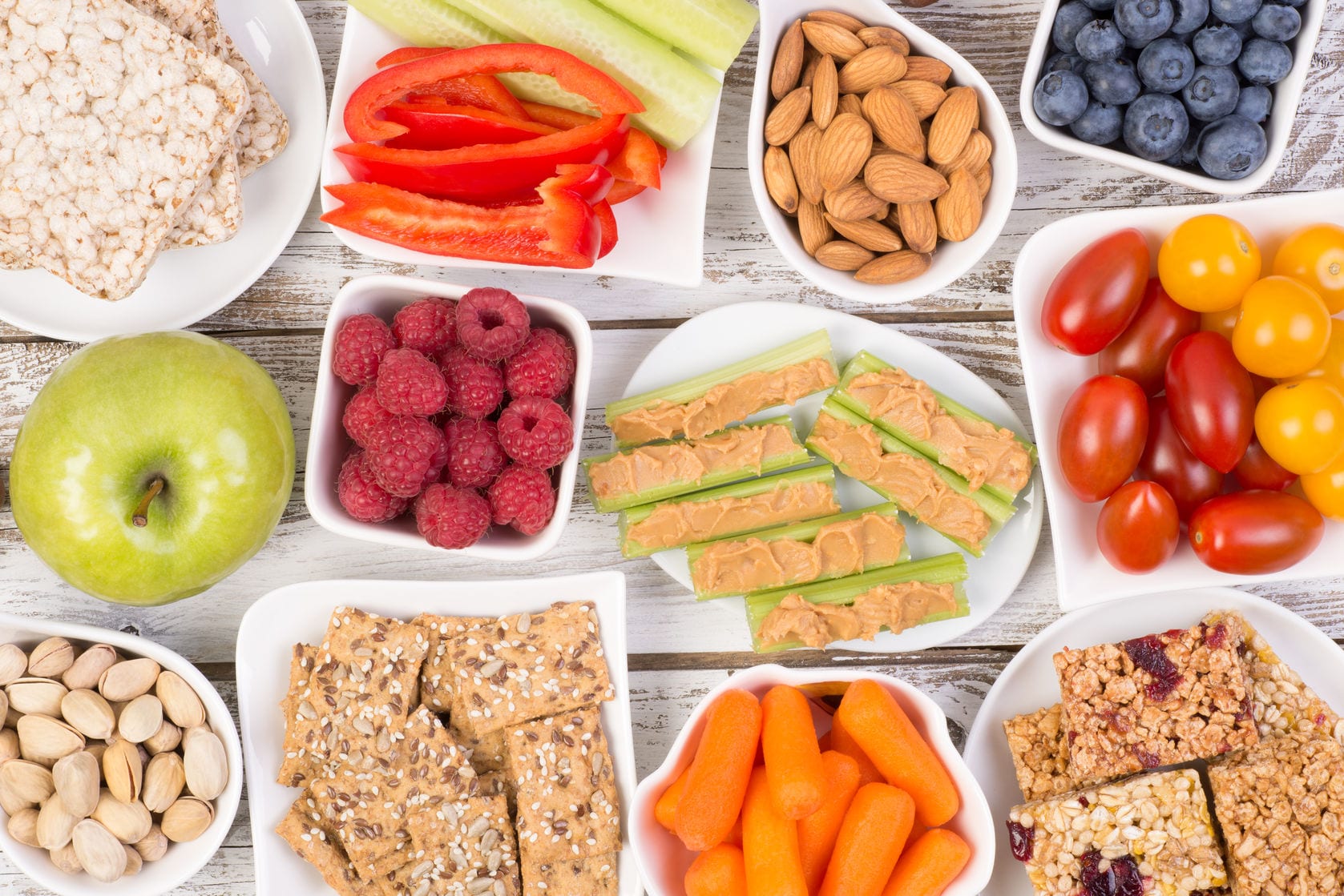 Keep healthy snacks accessible