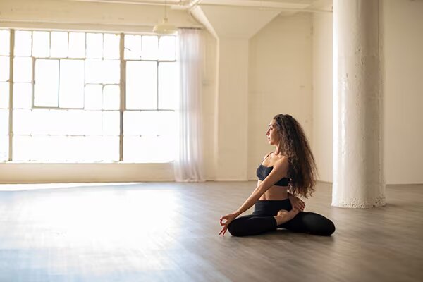 Bharadvajasana (Torso Stretch Pose)