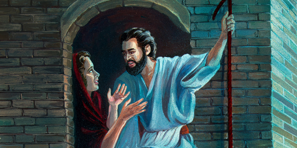 வேவுகாரர்களை ராகாப் ஒளித்து வைக்கிறாள்