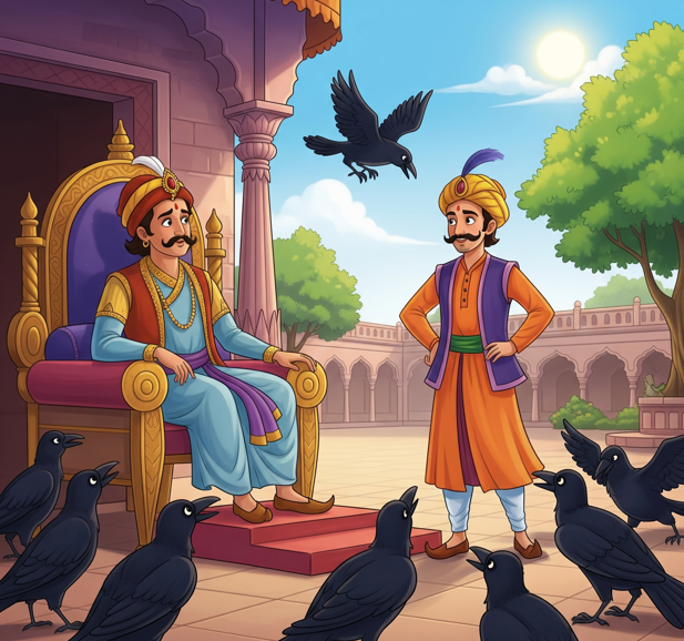 బీర్బల్ కాకి లెక్కలు