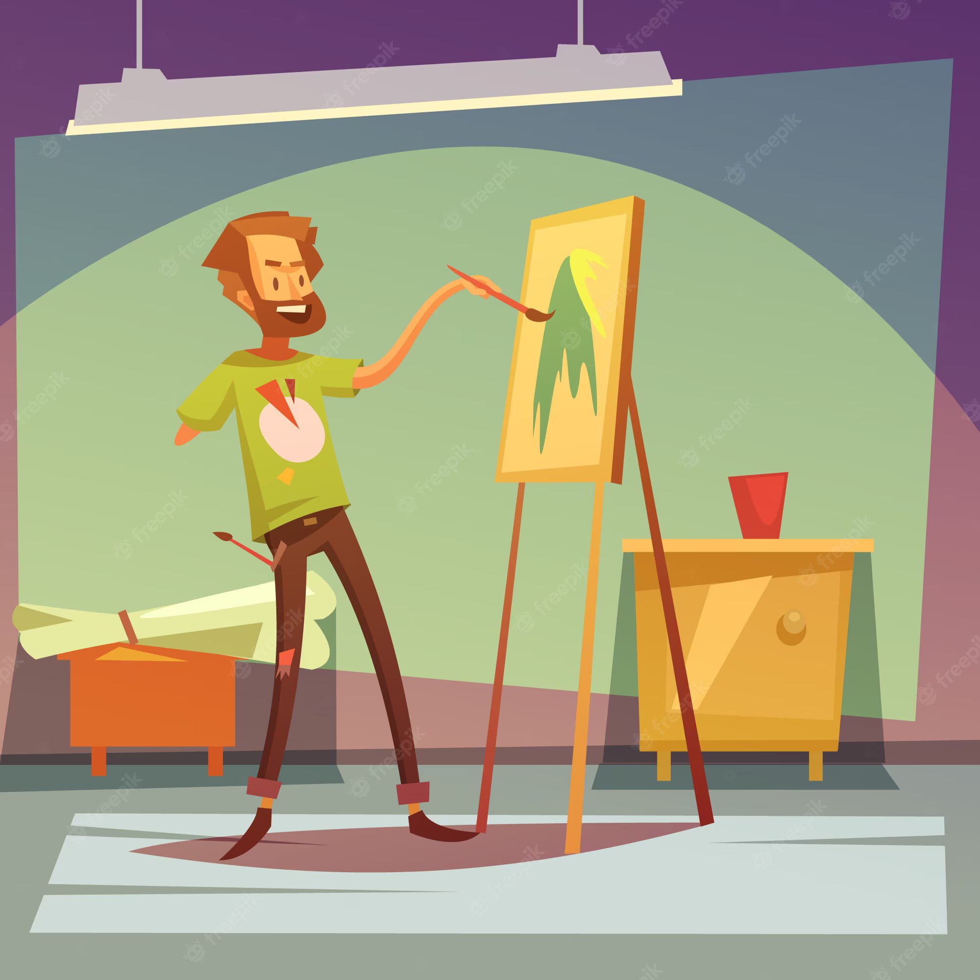 Painter Without Hand