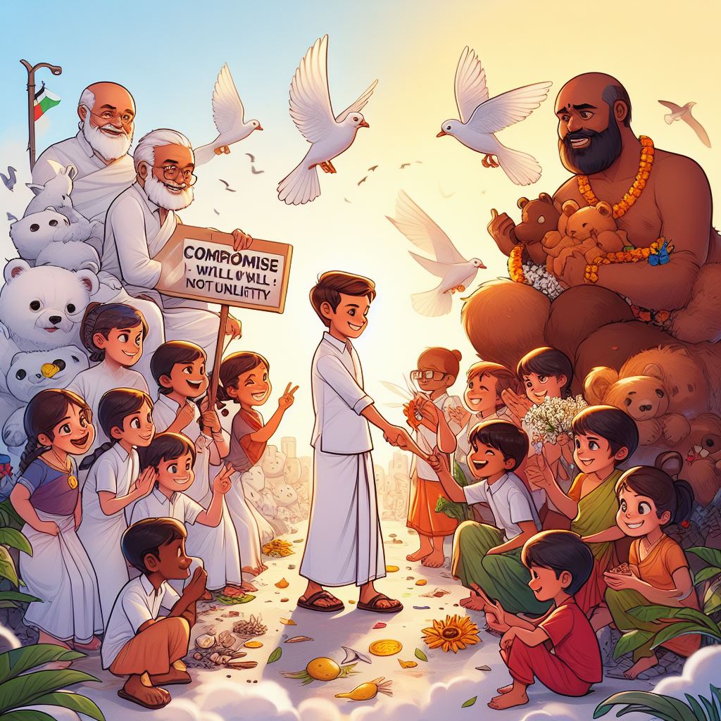 விட்டுக் கொடுத்து நடந்தால் ஒற்றுமை வளரும், நஸ்டம் ஏற்படாது