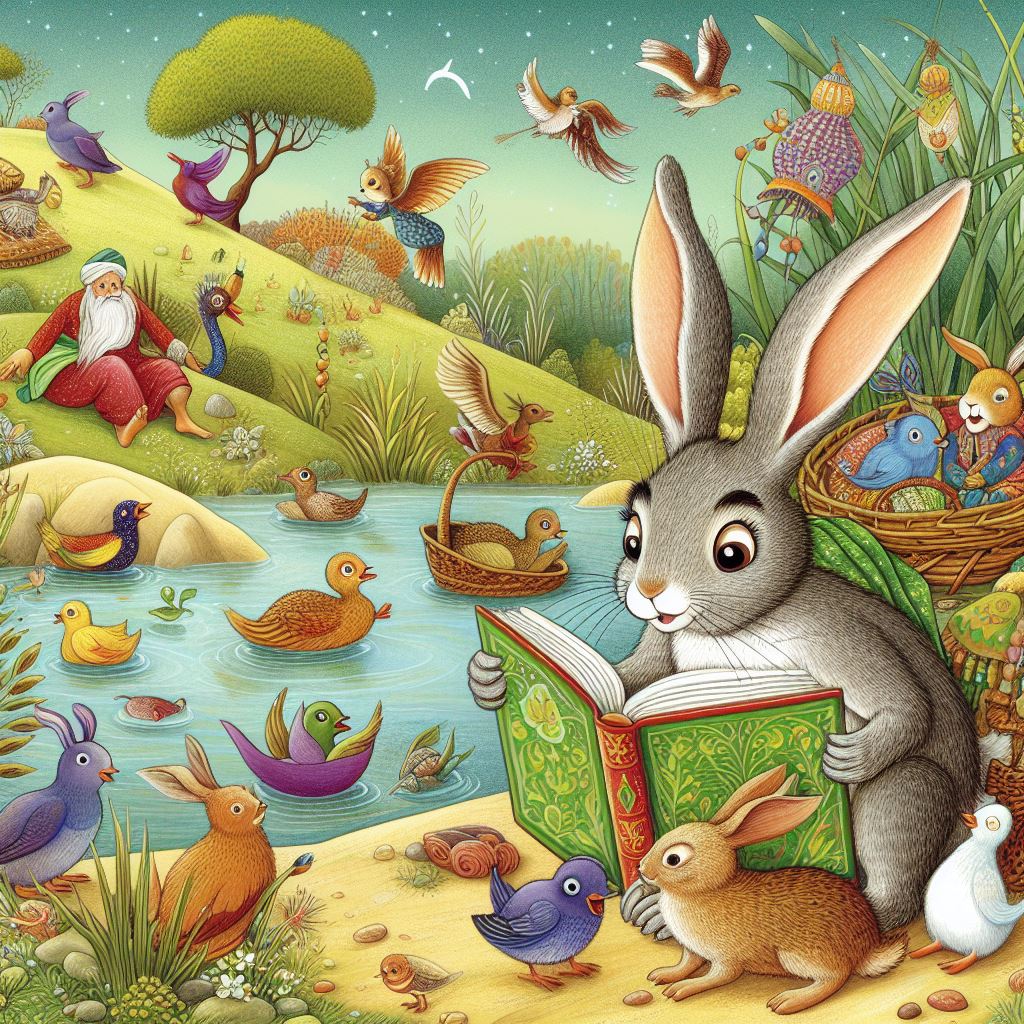 The Hare & His Ears