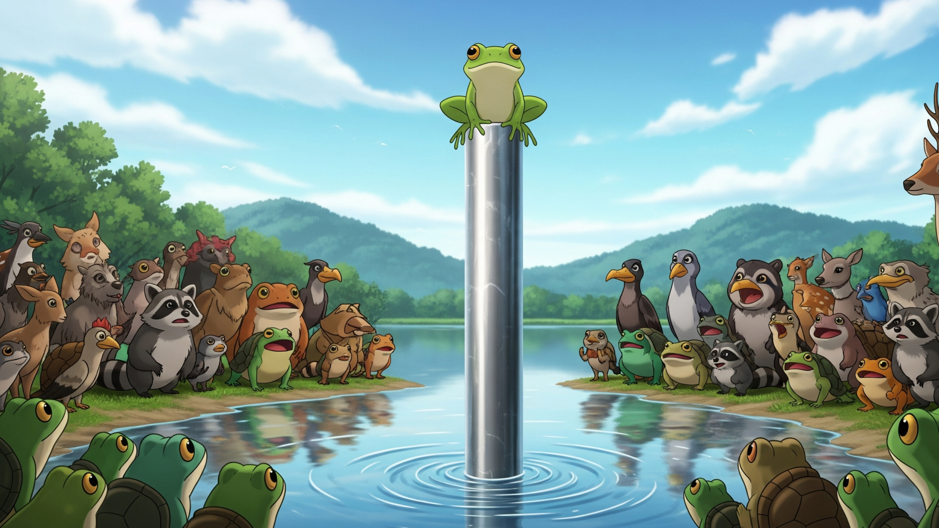 വിജയിക്കുന്ന തവള