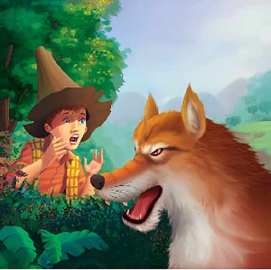 Man and The Wolf