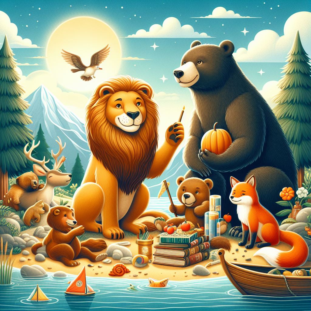 The Lion, the Bear, & the Fox