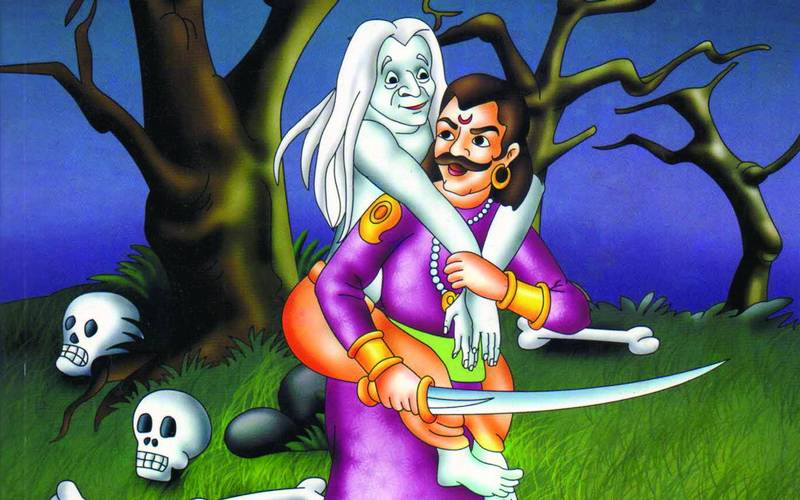 The Meeting of Vikram and Betaal