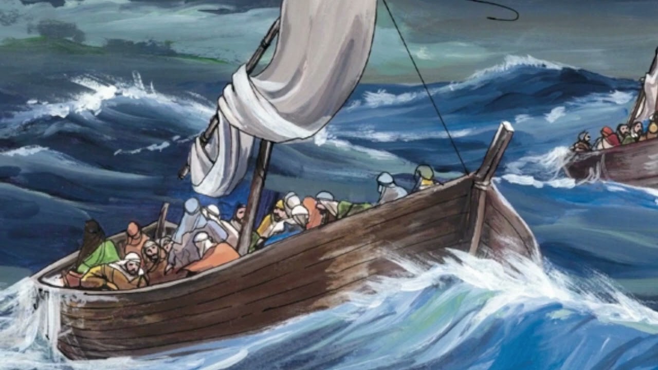 இயேசு புயலை அமைதிப்படுத்துகிறார்