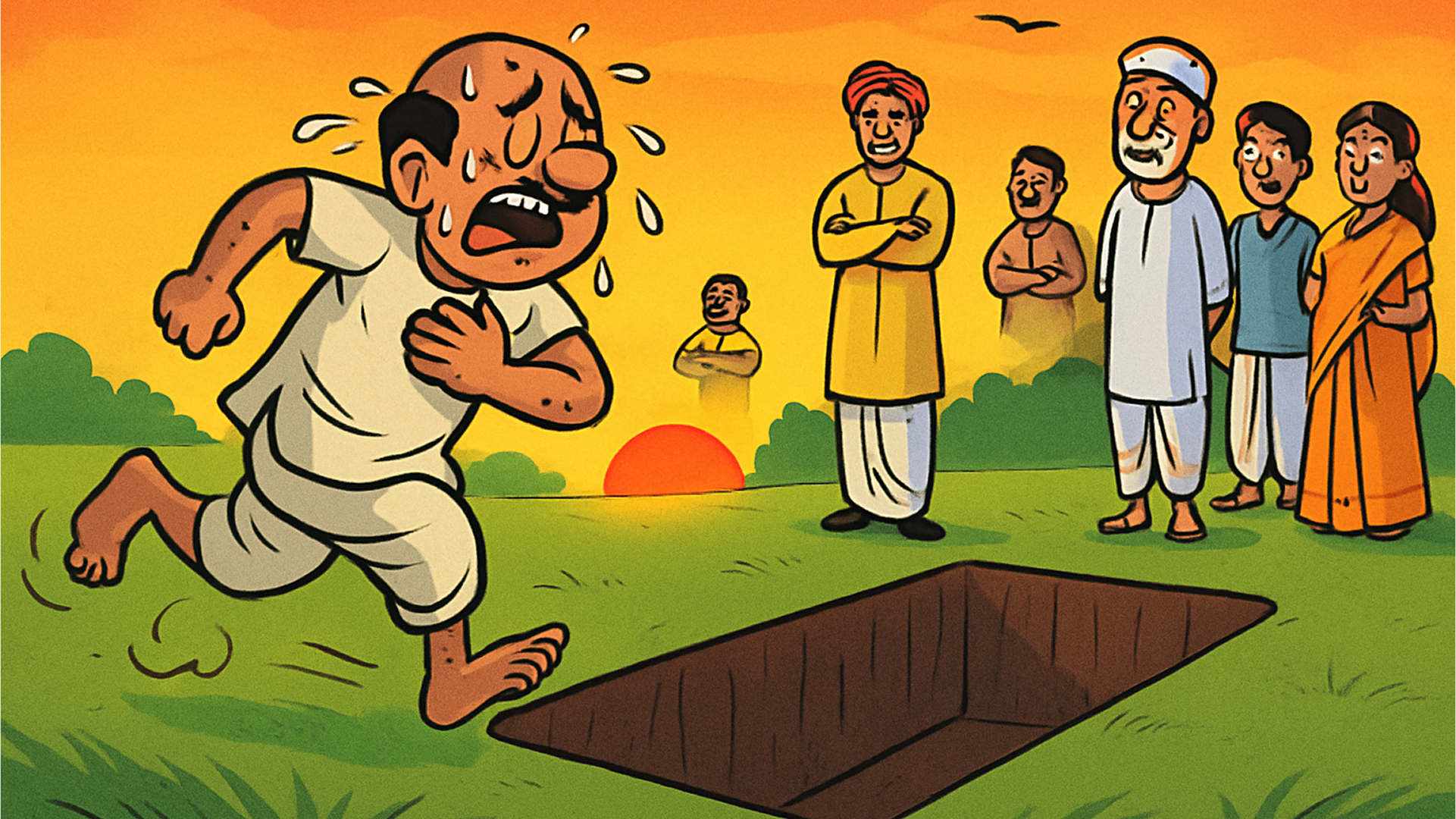 అత్యాశ-ప్రాణ సంకటం