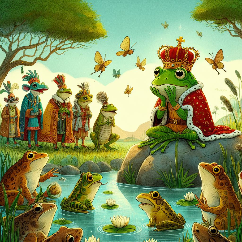 The Frogs Who Wished for a King