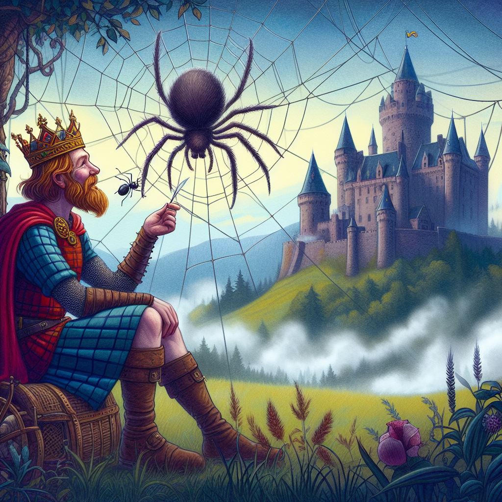 A Spider & Robert The Bruce