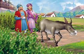 तीन गाढवांचा भार