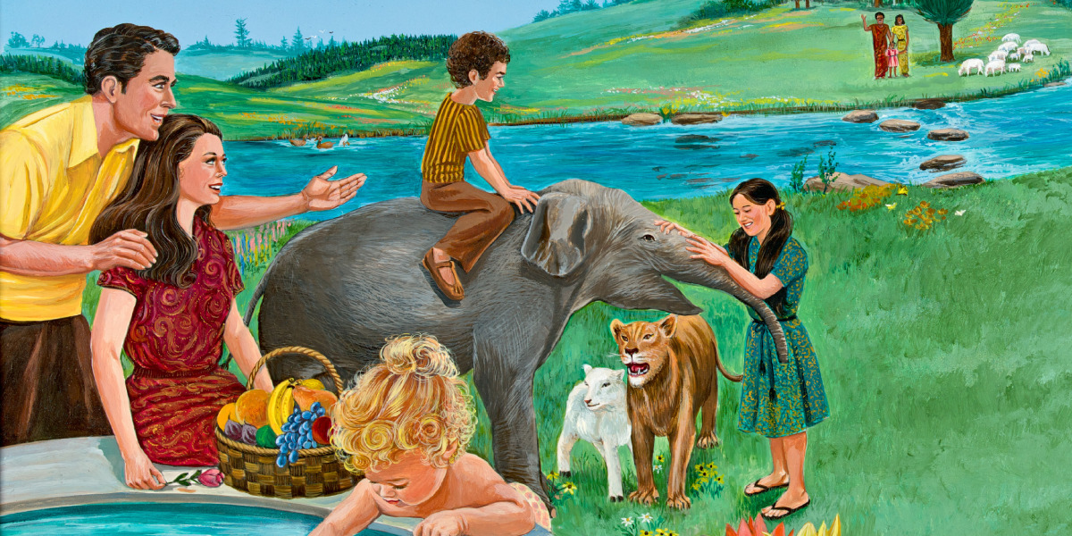 దేవుడు ఒక పరదైసును వాగ్దానం చేయడం