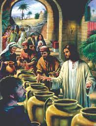 Jesus Changes Water Into Wine