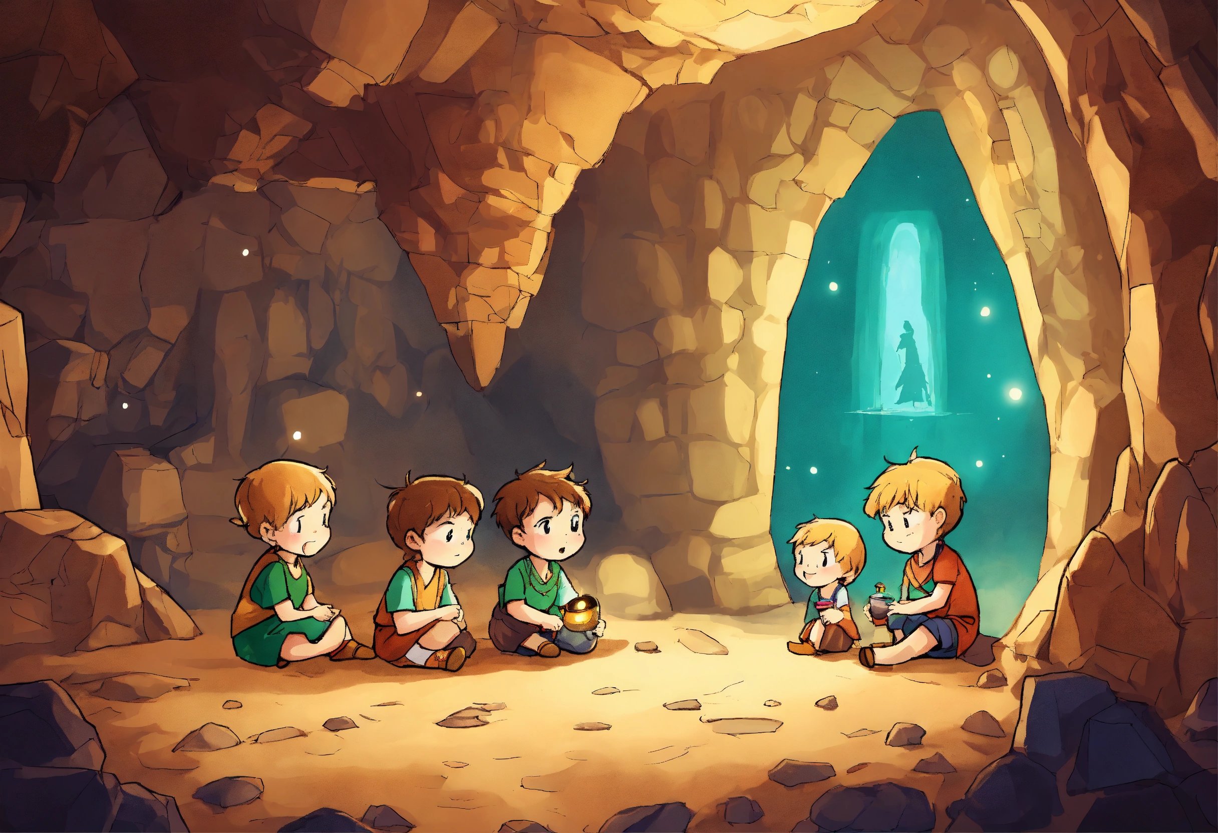 Little Boy’s Meeting with God