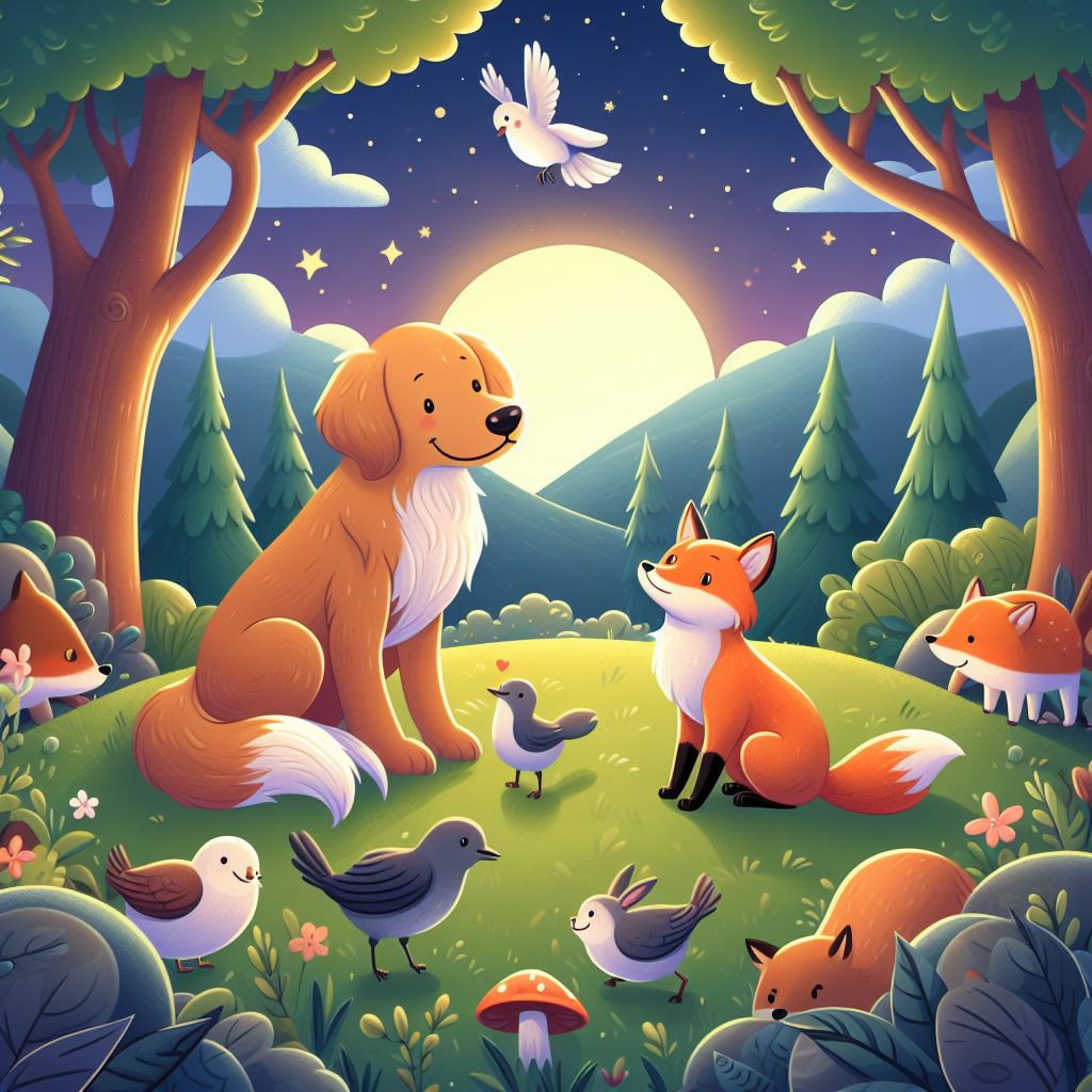 The Dog, the Cock, & the Fox
