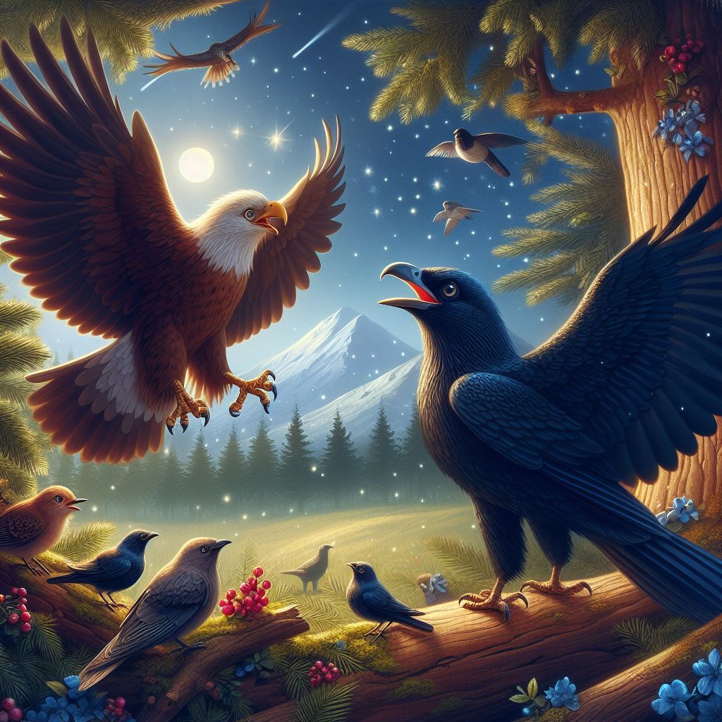 The Eagle & the Jackdaw