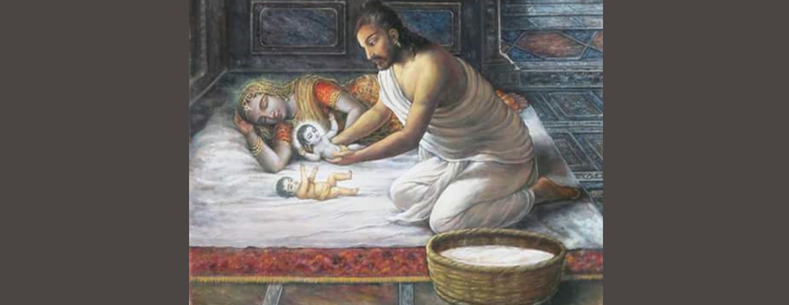 யசோதைக்குப் பிறந்த கிருஷ்ணர்